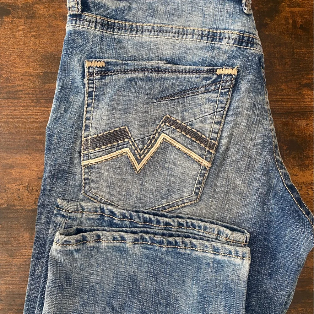 Salvage Blue Denim Anarchy Jeans - Picture 2 of 11